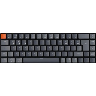 Keychron K7 Gateron RGB Backlight ISO vezeték nélküli angol gaming Hot-swap Gateron Optical Red mechanikus billentyűzet