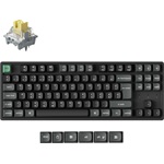 Keychron K8 Ultra 8K Bluetooth / vezeték nélküli magyar Apex Banana mechanikus billentyűzet fekete