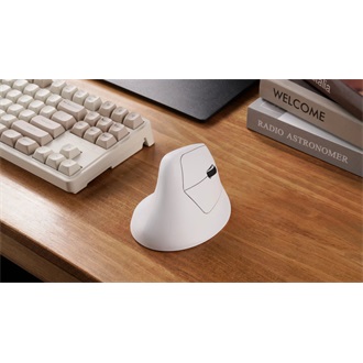 Keychron M5 optikai Bluetooth / vezeték nélküli egér fehér