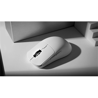 Keychron Lemokey G2 optikai Bluetooth / vezeték nélküli gaming egér fehér (Bontott!)