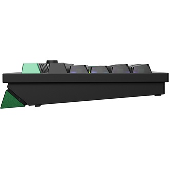 Keychron Lemokey L5 HE USB magyar gaming Lemokey Lime Magnetic mechanikus billentyűzet fekete