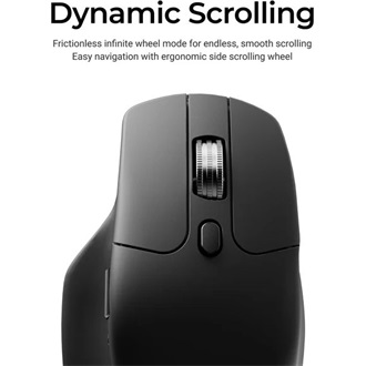 Keychron M6 optikai Bluetooth / vezeték nélküli egér fehér