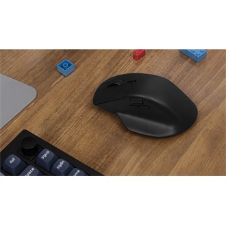 Keychron M6 4K optikai USB / Bluetooth / vezeték nélküli egér fekete
