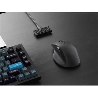 Keychron M6 4K optikai USB / Bluetooth / vezeték nélküli egér fekete