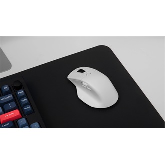Keychron M6 optikai Bluetooth / vezeték nélküli egér fehér (Bontott!)