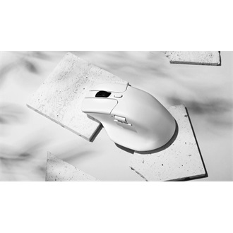 Keychron M6 optikai USB / Bluetooth / vezeték nélküli egér fehér