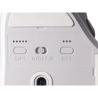 Keychron M7 optikai Bluetooth / vezeték nélküli egér fehér