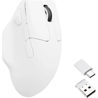 Keychron M7 optikai Bluetooth / vezeték nélküli egér fehér