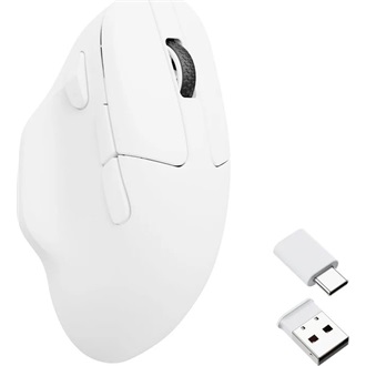 Keychron M7 optikai Bluetooth / vezeték nélküli egér fehér