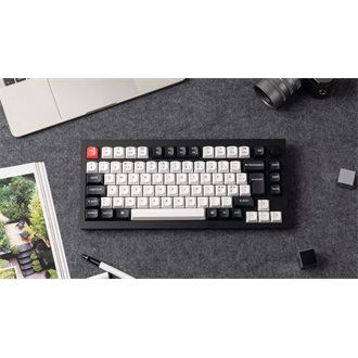 Keychron Q1 HE Bluetooth / vezeték nélküli / USB magyar Gateron double-rail magnetic nebula mechanikus billentyűzet feke
