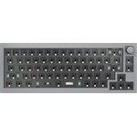 Keychron Q2 Swappable RGB Backlight Knob USB gaming billentyűzet barebone szürke