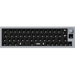 Keychron Q9 Swappable RGB Backlight Knob ISO USB gaming billentyűzet barebone szürke