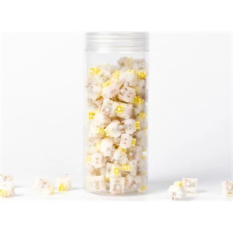 Keychron Silent Banana mechanikus switch set 110db