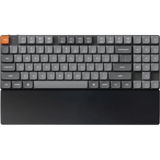 Keychron K1, K1M, K13M szilikon csuklótámasz fekete