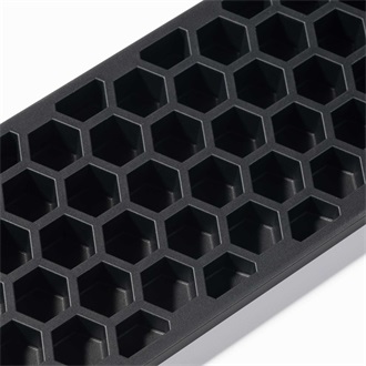 Keychron K5, K5M szilikon csuklótámasz fekete