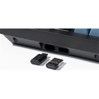 Keychron V6 Max Bluetooth / vezeték nélküli magyar gaming Gateron Jupiter Red mechanikus billentyűzet fekete-szürke (Bon