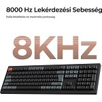 Keychron V6 Ultra 8K – a V széria új generációja már vezeték nélküli 8K polling rate-tel