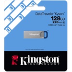 Kingston 128GB DataTraveler Kyson USB-A 3.2 Gen1 pendrive fém