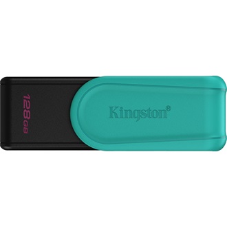 Kingston 128GB DataTraveler Exodia S USB-A 3.2 Gen1 pendrive fekete-türkiz