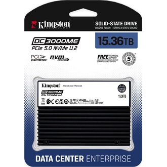 Kingston 15.36TB DC3000ME U.2 PCIe 5.0 NVMe TCG Opal Enterprise SSD