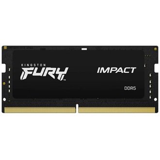Kingston FURY Impact 16GB 4800MT/s DDR5 - SODIMM memória Non-ECC Unbuffered CL38 Kit of 2 fekete