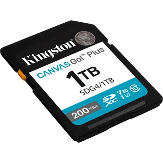 Kingston 1TB Canvas Go! Plus Gen4 UHS1 U3 V30 SDXC memóriakártya