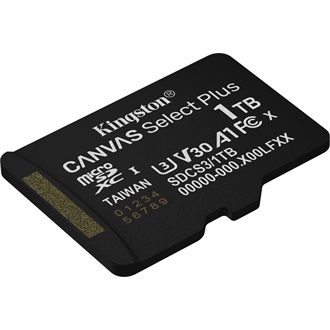 Kingston 1000GB Canvas Select Plus UHS-1 Class10 U3 V30 A1 microSDXC memóriakártya BOX