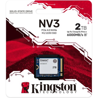 Kingston 2000G NV3 M.2 2230 PCIe 4.0 NVMe SSD