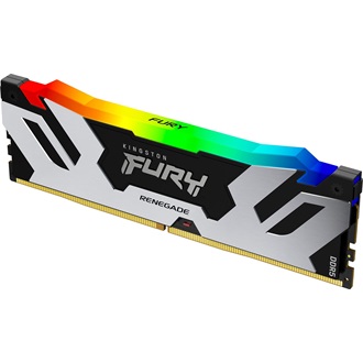 Kingston 24GB 8400MT/s DDR5 CL40 CUDIMM FURY Renegade RGB Silver XMP