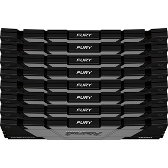 Kingston 256GB 3200MT/s DDR4 CL16 DIMM (Kit of 8) FURY Renegade Black