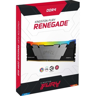 Kingston 256GB 3200MT/s DDR4 CL16 DIMM (Kit of 8) FURY Renegade RGB