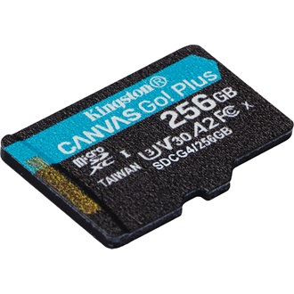 Kingston 256GB Canvas Go! Plus Gen4 UHS-1 Class10 U3 V30 A2 microSDXC memóriakártya