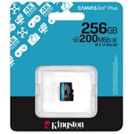 Kingston 256GB Canvas Go! Plus Gen4 UHS-1 Class10 U3 V30 A2 microSDXC memóriakártya Single Pack
