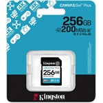 Kingston 256GB Canvas Go! Plus Gen4 UHS1 U3 V30 SDXC memóriakártya
