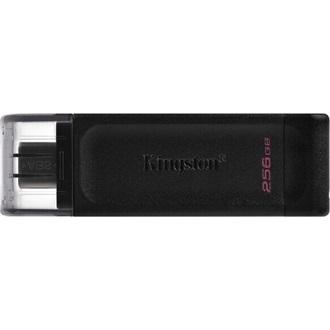 Kingston 256GB DataTraveler 70 USB-C 3.2 Gen 1 pendrive fekete