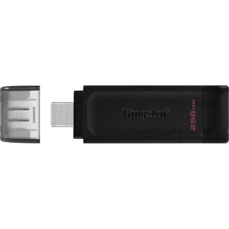 Kingston 256GB DataTraveler 70 USB-C 3.2 Gen 1 pendrive fekete