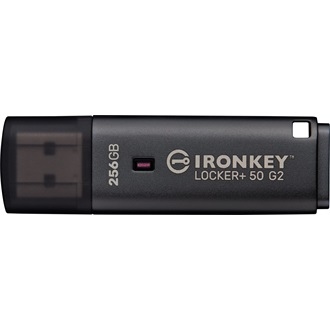 Kingston 256GB IronKey Locker+ 50 G2  XTS-AES Encrypted, USB 3.2 Gen1 pendrive