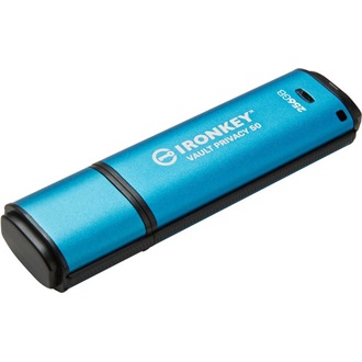 Kingston 256GB IronKey Vault Privacy 50 AES-256 Encrypted, FIPS 197 USB 3.2 Gen1 pendrive