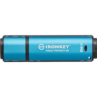Kingston 256GB IronKey Vault Privacy 50 AES-256 Encrypted, FIPS 197 USB 3.2 Gen1 pendrive