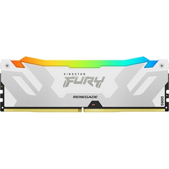Kingston FURY Renegade RGB 32GB 7200MT/s DDR5 memória CL38 Kit of 2 fehér RGB