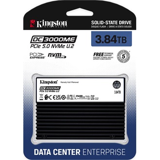 Kingston 3.84TB DC3000ME U.2 PCIe 5.0 NVMe TCG Opal Enterprise SSD