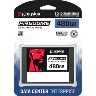 Kingston 480G DC600ME (Mixed-Use) TCG Opal 2.5" Enterprise SATA SSD