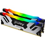 Kingston 48GB 8000MT/s DDR5 CL38 DIMM (Kit of 2) FURY Renegade RGB Silver
