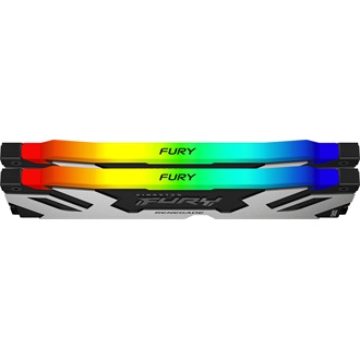 Kingston 48GB 8000MT/s DDR5 CL38 DIMM (Kit of 2) FURY Renegade RGB Silver