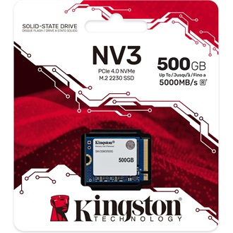 Kingston 500G NV3 M.2 2230 PCIe 4.0 NVMe SSD