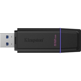 Kingston 512GB DataTraveler Exodia G2 USB-A 3.2 Gen1 pendrive fekete-lila