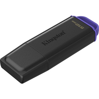 Kingston 512GB DataTraveler Exodia G2 USB-A 3.2 Gen1 pendrive fekete-lila