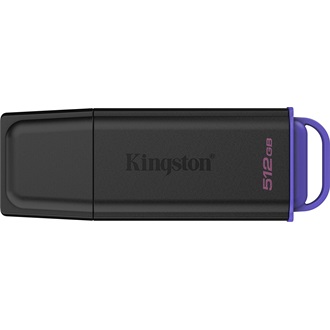 Kingston 512GB DataTraveler Exodia G2 USB-A 3.2 Gen1 pendrive fekete-lila