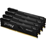 Kingston FURY Beast 64GB 3200MT/s DDR4 memória Non-ECC CL16 Kit of 4 fekete