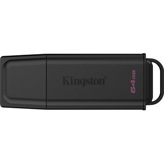 Kingston 64GB DataTraveler Exodia G2 USB-A 3.2 Gen1 pendrive fekete